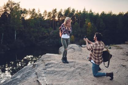 How to Choose an Engagement Ring for a Surprise Proposal - Davidson Jewels