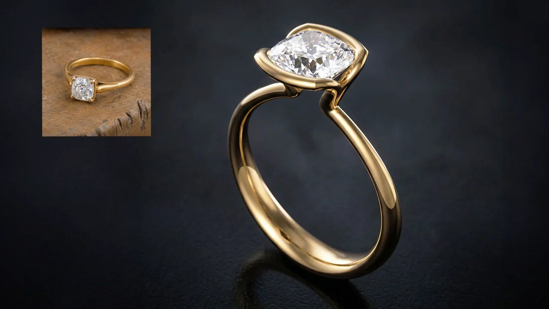 Heirloom Ring Redesign Calgary | Custom Engagement Rings