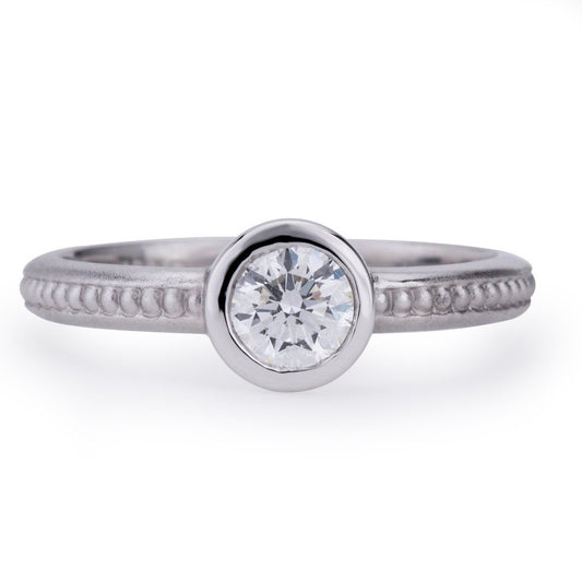 Sawyer Engagement Ring - Davidson JewelsDiamond Engagement Ring5White Gold18 Karat